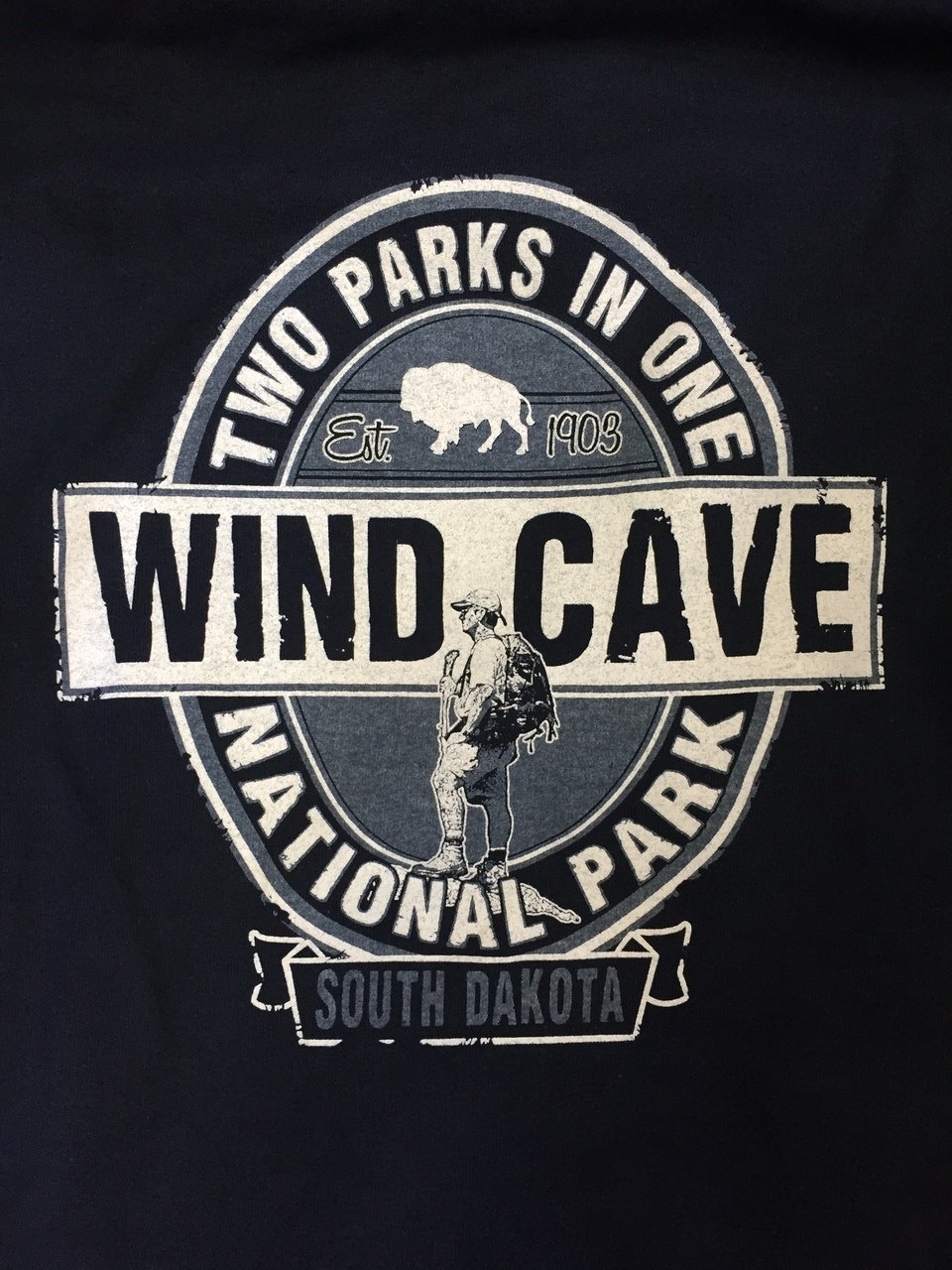 wind cave national park t shirt