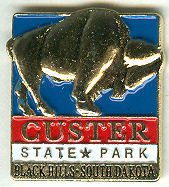 Custer State Park Pins and Hiking Medallions