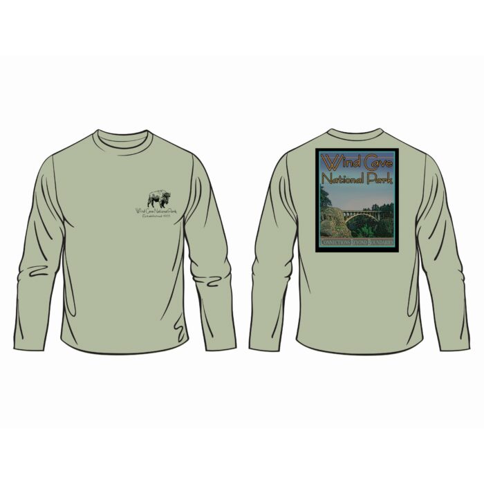 Wind Cave (adult) long sleeve t-shirt - Image 2