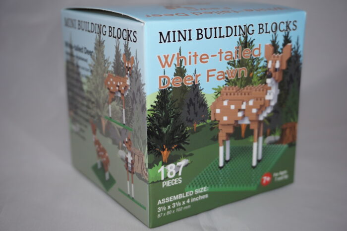 White-tailed Deer Fawn Mini Building Blocks - Image 2
