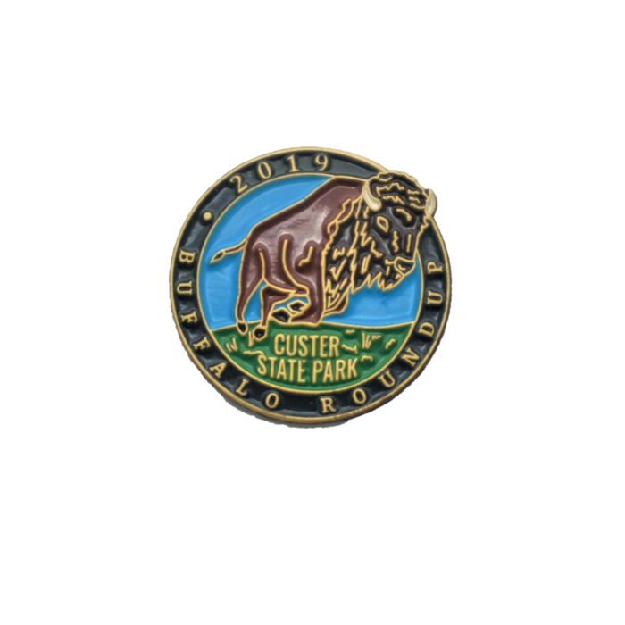 2019 Custer State Park Buffalo Round Up Pin