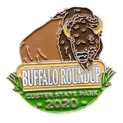 2020 Custer State Park Buffalo Round Up Pin