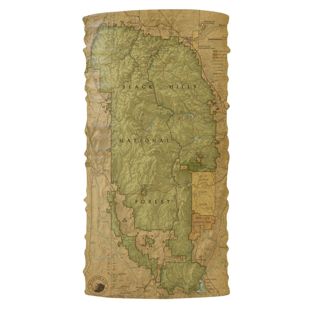 Black Hills Map BANA