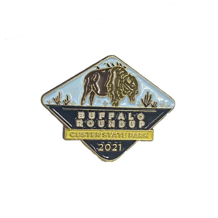 2021 Custer State Park Buffalo Roundup Pin