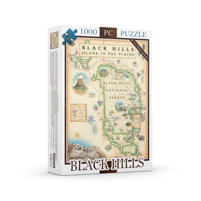 BLACK HILLS JIGSAW PUZZLE