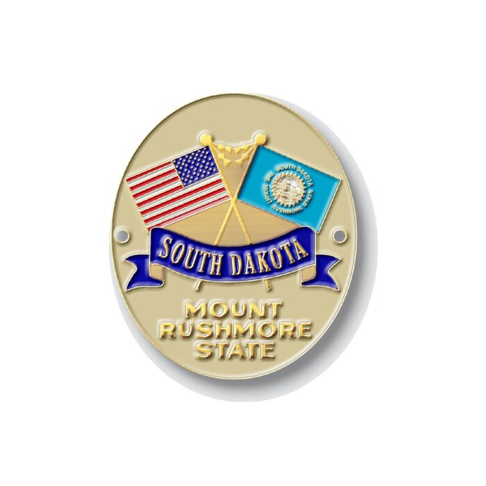 South Dakota Hiking Medallion