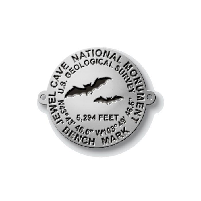 Jewel Cave Benchmark Hiking Medallion