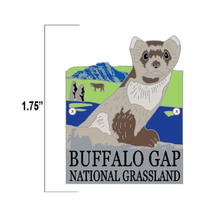 Buffalo Gap Grasslands Hiking Medallion - Image 2
