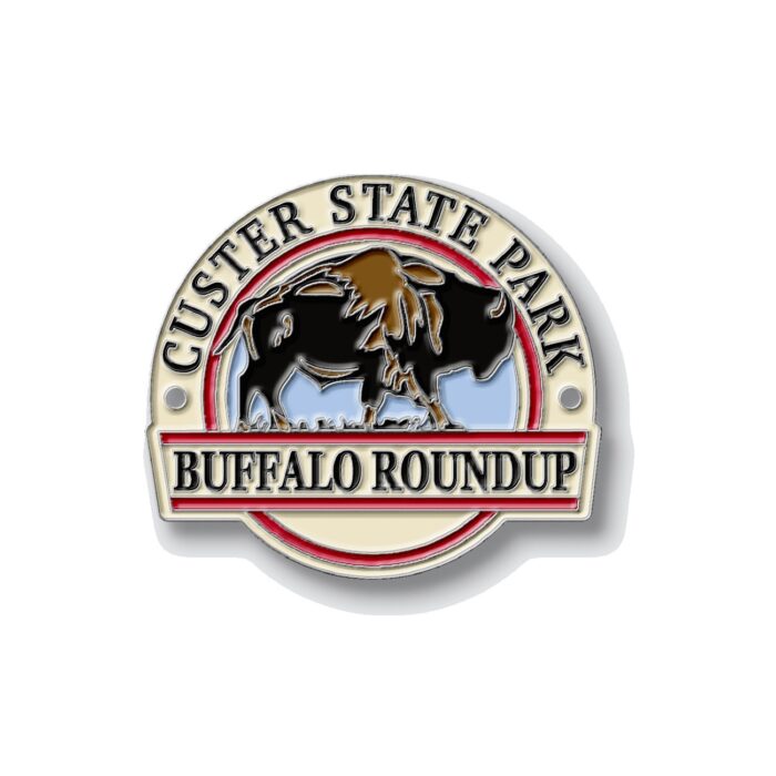 Custer State Park Buffalo Roundup Hiking Medallion