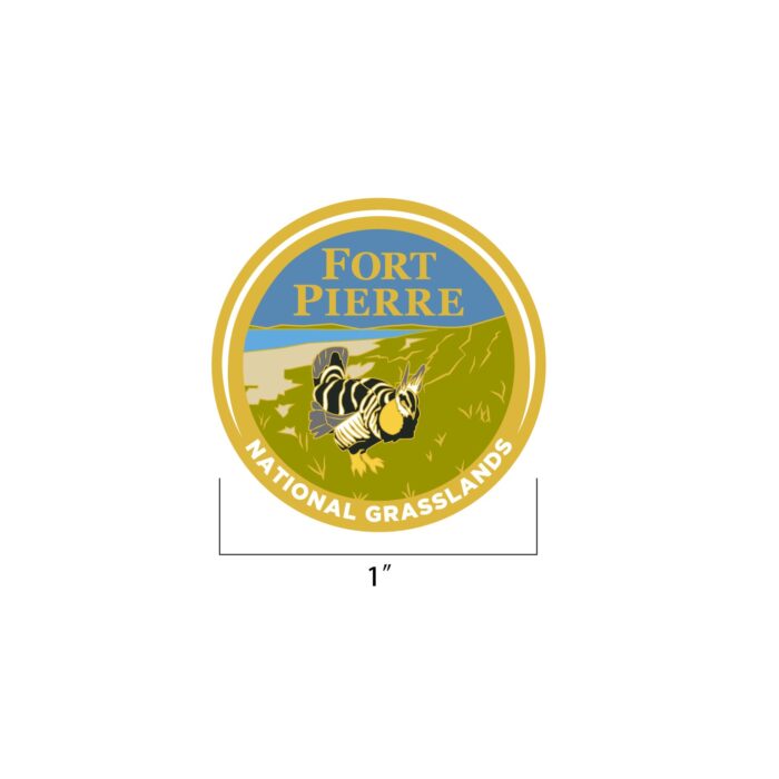 Fort Pierre National Grasslands Pin - Image 2