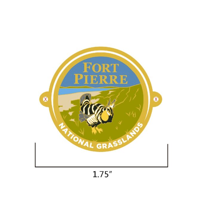 Fort Pierre National Grasslands Hiking Medallion - Image 2