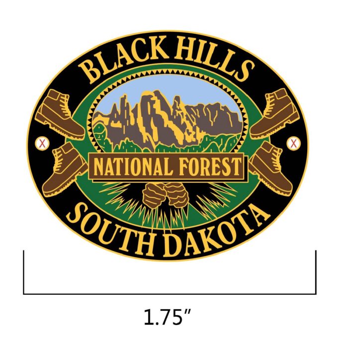 Black Hills National Forest Hiking Medallion - Image 2