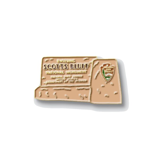 Scotts Bluff National Monument Sign Pin