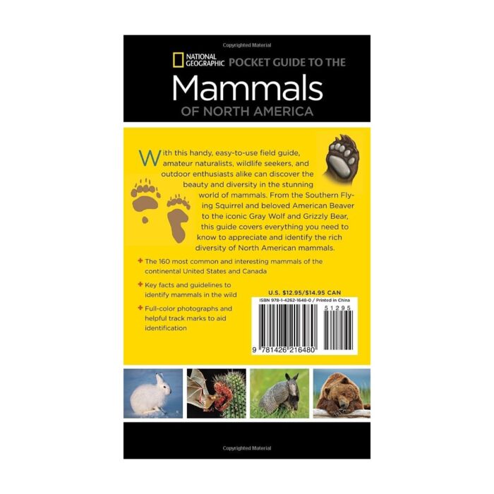 National Geographic Pocket Guide to the Mammals of North America - Image 2