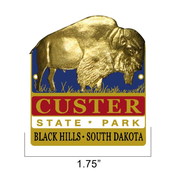 Custer State Park Hiking Medallion - Image 2