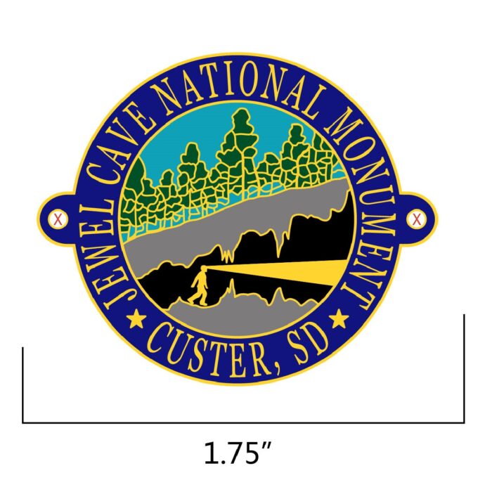 Jewel Cave Classic Hiking Medallion - Image 2