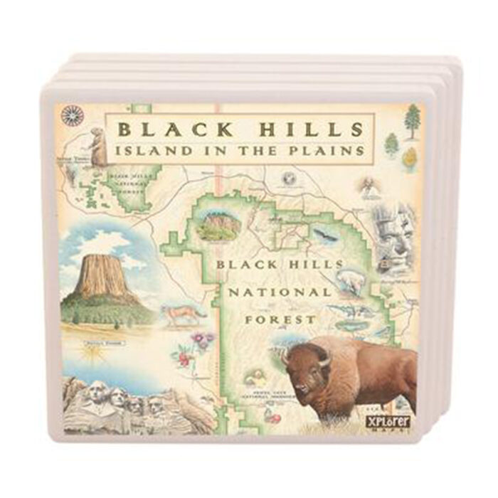 Black Hills Ceramic Coasters