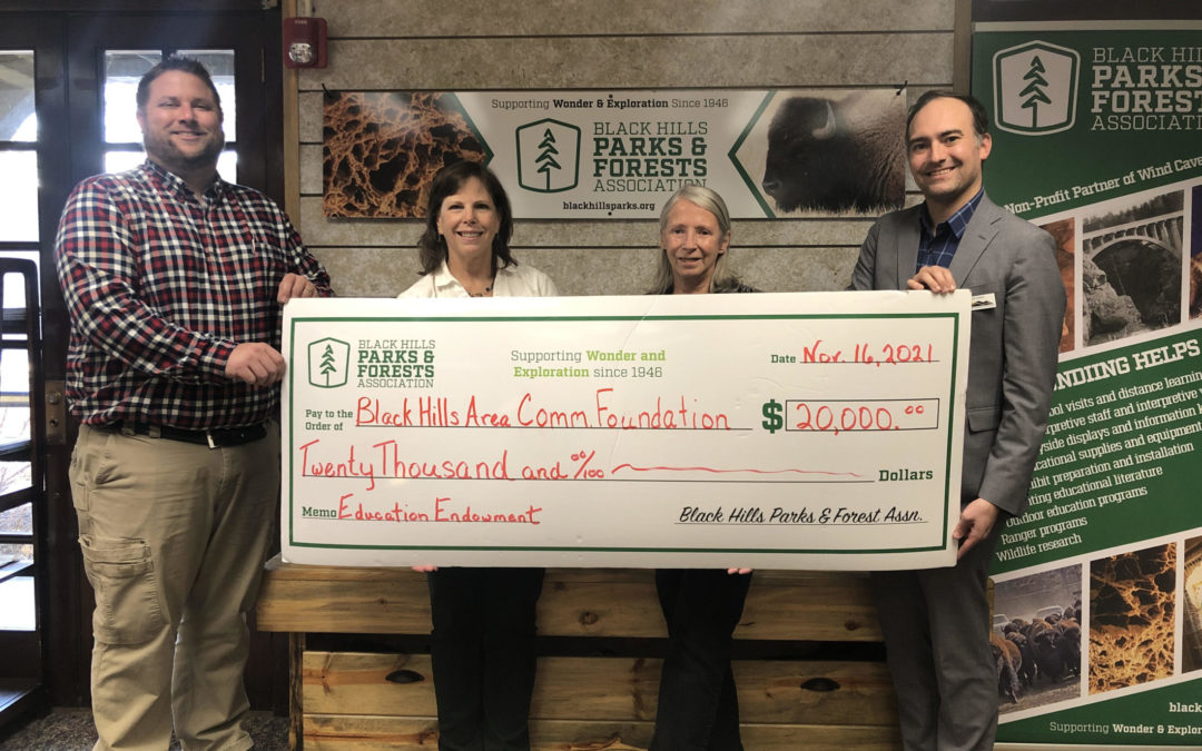 Black Hills Parks & Forests Association partners with Black Hills Area Community Foundation on Endowment Fund