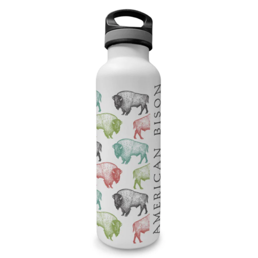 Waterbottle Insulated American Bison