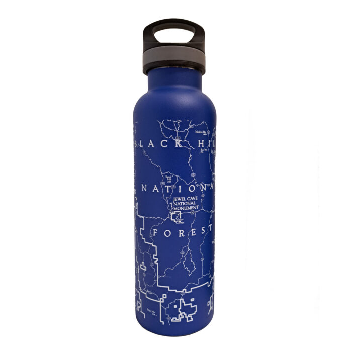 Black Hills Map Water Bottle - Image 4