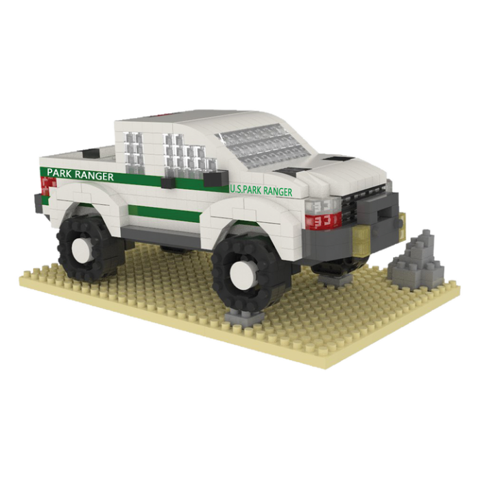 Park Ranger Truck Mini Building Blocks