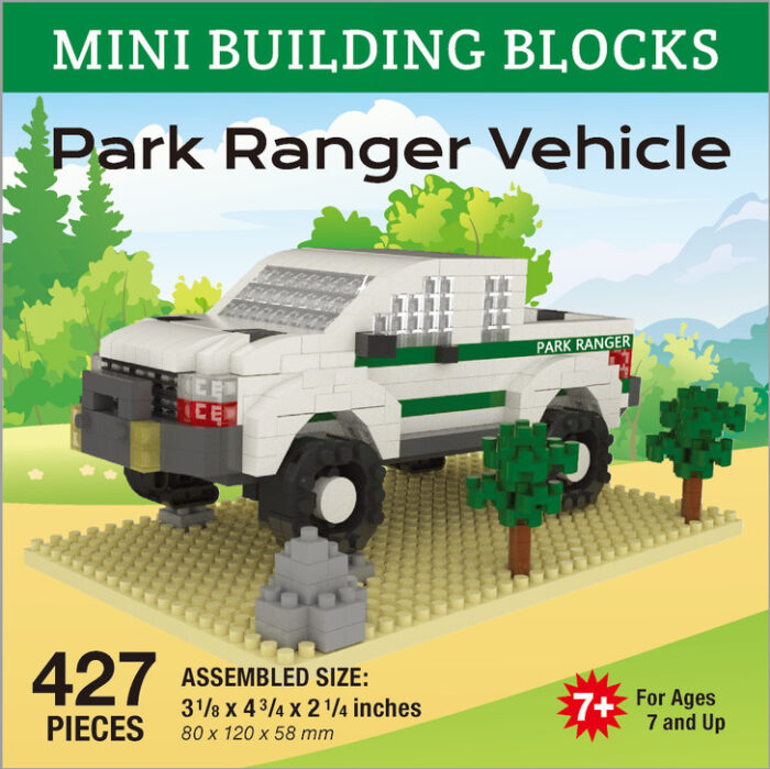 Park Ranger Truck Mini Building Blocks - Image 2