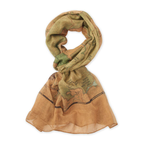 Black Hills Scarf Map