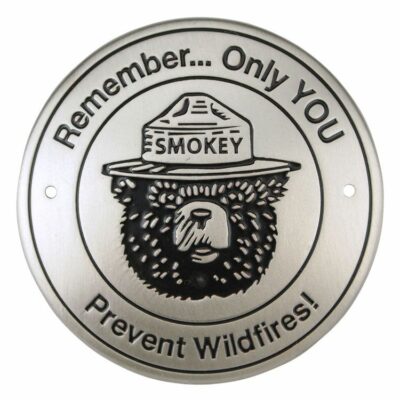 Smokey Bear Benchmark Magnet