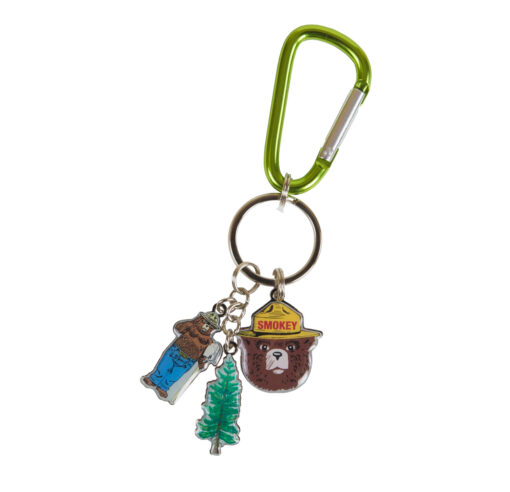 Smokey Bear Charm Keychain