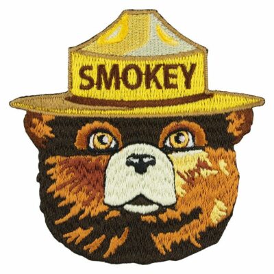 Smokey Bear Head Patch