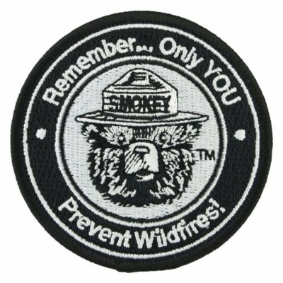 Smokey Bear Remember Round Patch