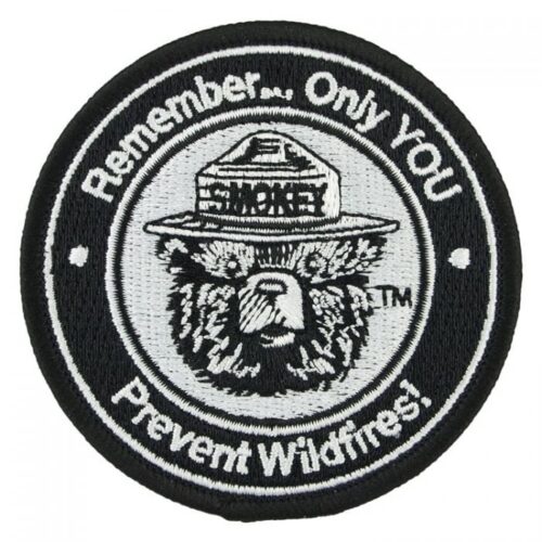 Smokey Bear Remember Round Patch