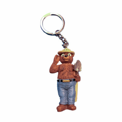 Smokey Bear Standing Keychain Front