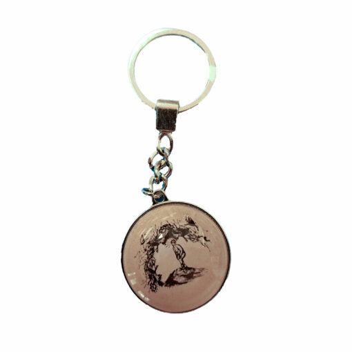 Wind Cave Field Note Keychain Back
