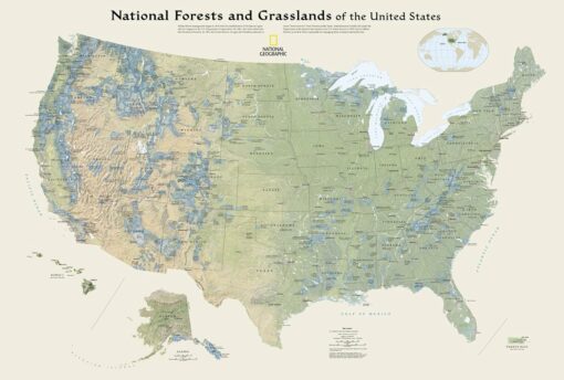 National Forests and Grasslands Map 3