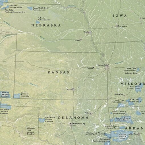 National Forests and Grasslands Map 4