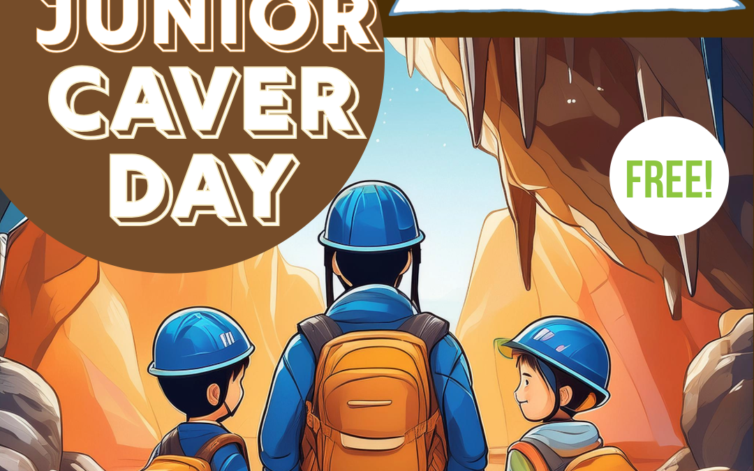 Junior Caver Day Saturday July 27, 2024 at Jewel Cave!