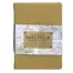 Tan leather-bound "America Parks Atlas" book with a wraparound band featuring a map background and embossed leather label.