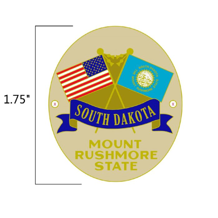 South Dakota Hiking Medallion - Image 2