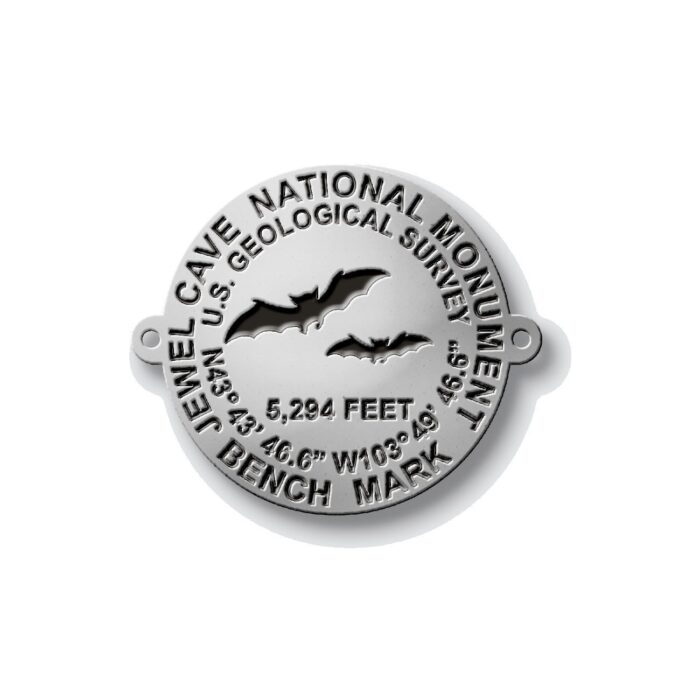 Jewel Cave Benchmark Hiking Medallion
