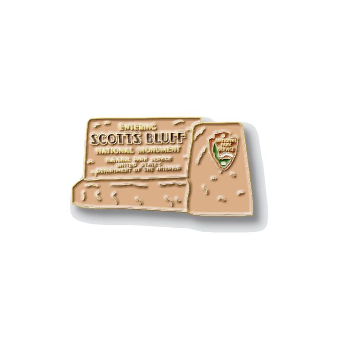 Scotts Bluff National Monument Sign Pin