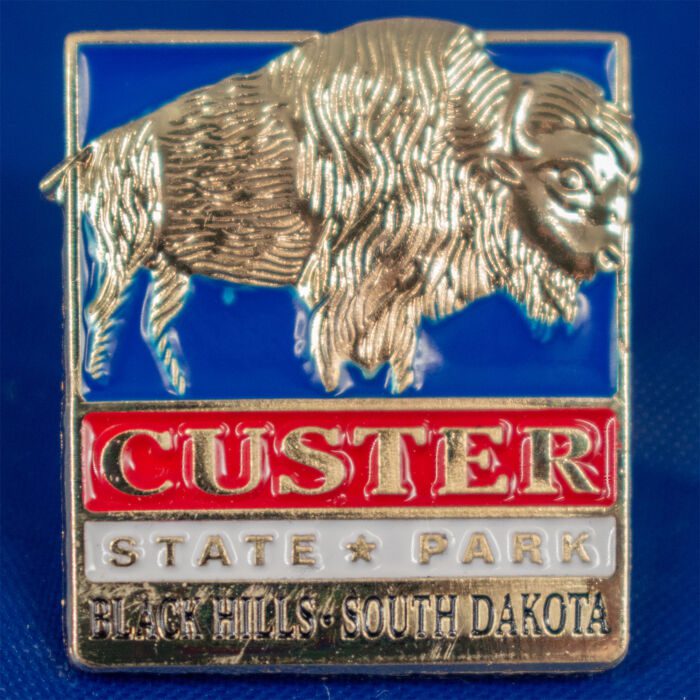 Custer State Park enamel lapel pin