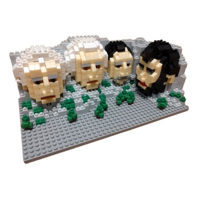 Mount Rushmore National Memorial Mini Building Blocks