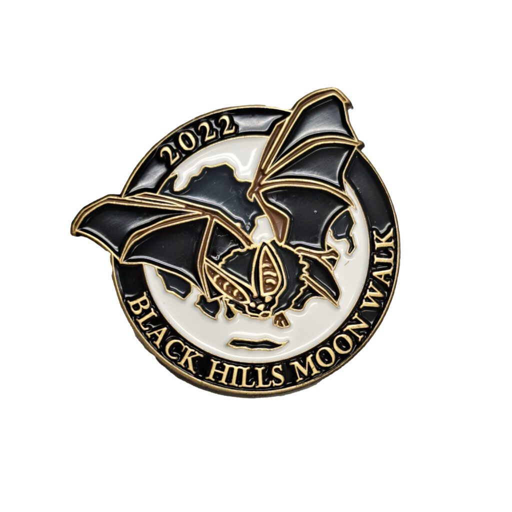Moon Walk Program 2022 Bat Pin