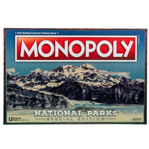 National Park Monopoly front box cover