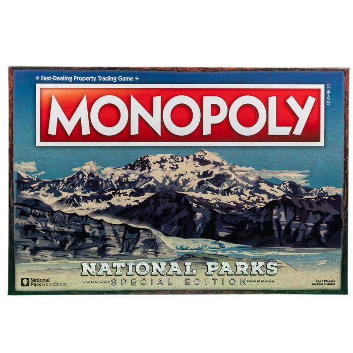 National Park Monopoly front box cover