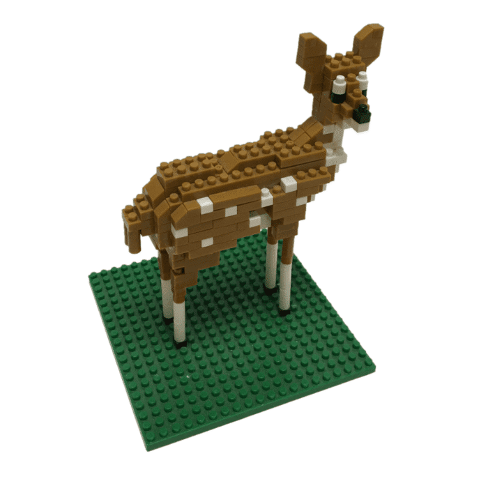 White-tailed Deer Fawn Mini Building Blocks