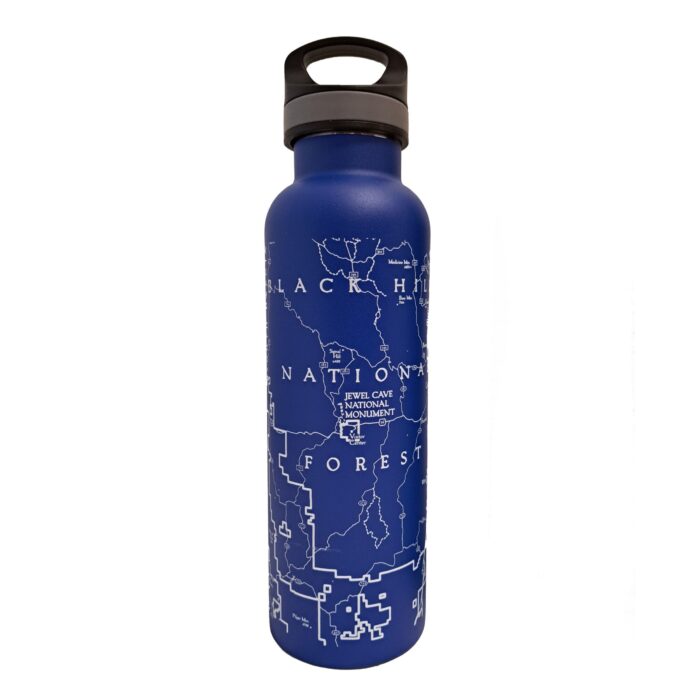 Black Hills Map Water Bottle - Image 4