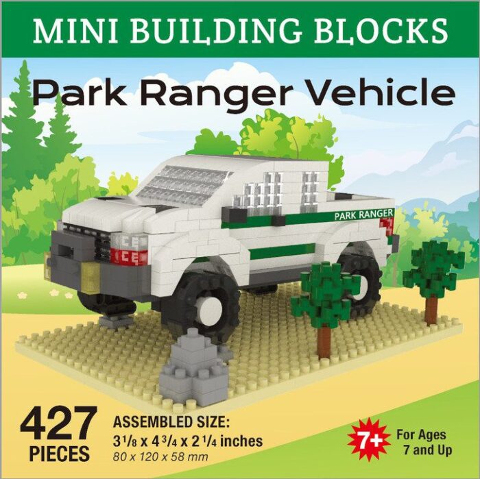 Park Ranger Truck Mini Building Blocks - Image 2