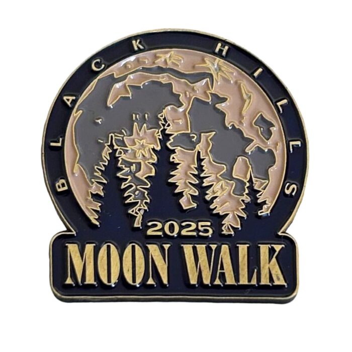 Black Hills Moon Walk 2025 Pin - Image 2